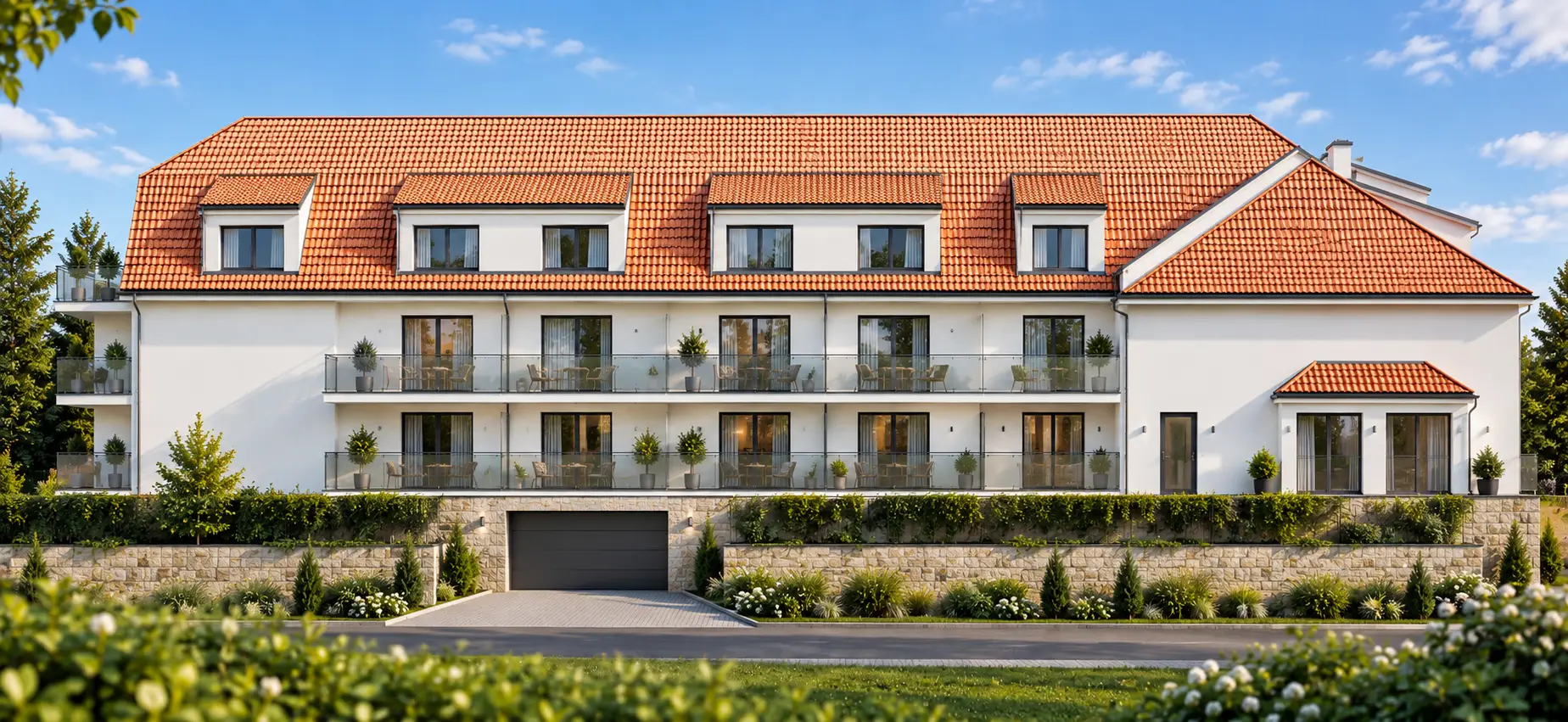 Apartmánový dům Valtice, pohled 3